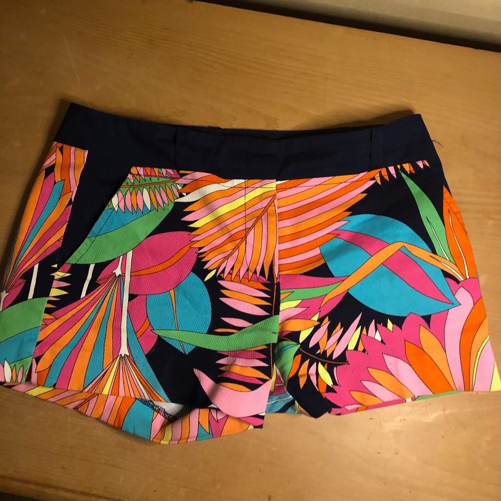 Trina Turk Corbin tropical shorts - size 4